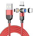 3Pin Data Transfer Magnetic 540 องศา 3A Micro Usb Cable